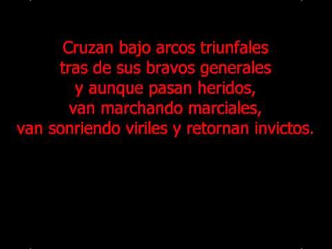 Himno ejercito de Chile Con Letra-HD