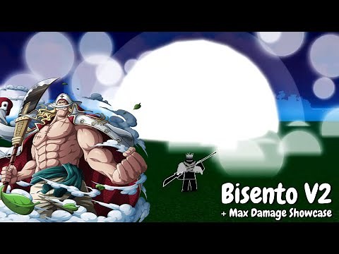 Bisento V2 Showcase + Damage Test (Blox Fruits)