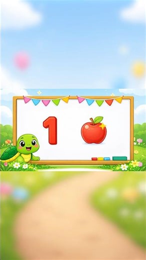 🐢 Count to Three with Bibi the Turtle! ✨