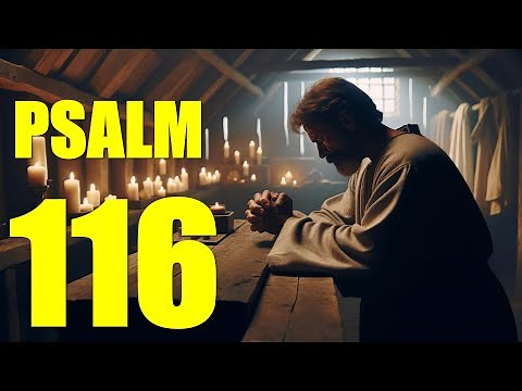Psalm 116 Reading: Thanksgiving for Deliverance from Death (With words - KJV)