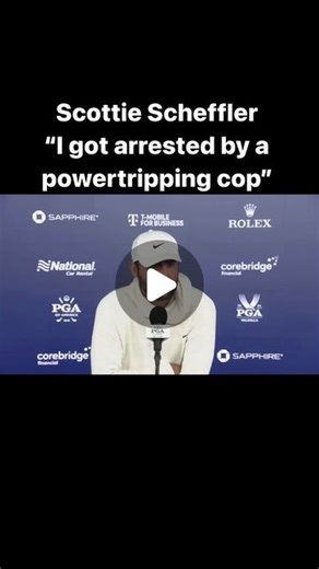 ChatGPT Sports Content on Instagram: "Scottie Scheffler addresses his arrest earlier today. (Parody) I made this using Parrot AI. Check my link in bio if you want to try it for yourself #golf #scottiescheffler #pgatour #golfer #golfing #golfmeme #golfmemes #golffunny #pressconference #valhallagolfclub #pgachampionship #parody #sportsmemes #sportshumor #kentucky #policememes #progolf #progolfer"