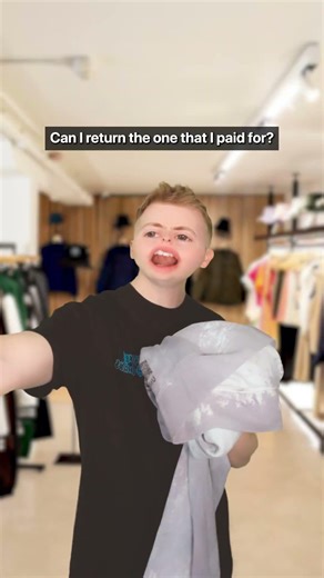 Kid Trick Clothing Store Worker #Shorts