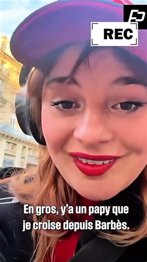 This young woman can't stand that an off-duty police officer hit her on the cap 😡🚲