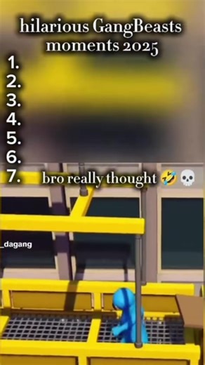 Gang beats moments of 2025 #gangbeasts #2025 #funny #moments #gangbeastsclip da gang