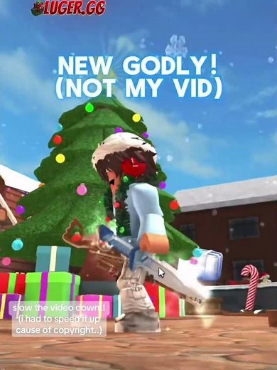 new mm2 christmas update 2025! #mm2 #murdermystery2 #christmas #roblox #shorts #fyp #viral