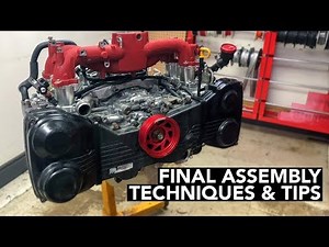 SUBARU Engine Rebuild - Long Block Assembly - Part 2