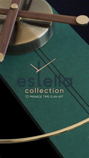 The Golden Triangle|Home Decor on Instagram: "Estella — our most-loved statement clock collection at The Golden Triangle. Designed for spaces that don’t do “boring,” every piece brings character, presence, and that instantly unique finish your space has been missing. No repeats. No basics. Just high-demand, head-turning decor. Available to shop online and in store. #thegoldentriangleindia #thegoldentrianglehomes #homedecor #statementdecor #interiordesign [new homeowners, bungalows, architects, i