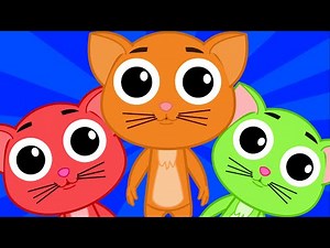 five little kittens | nursery rhymes | kids songs | baby rhymes | childrens videos | kids tv
