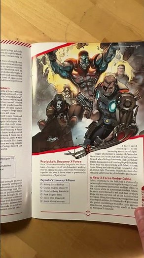 Marvel Multiverse RPG Free Role-Playing Game Day 2024 X-Men Expansion Preview #marvel #rpg #xmen