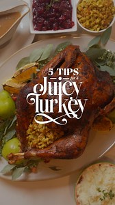 Mymanabites shows us 5 tips on how to make a juicy, tender, crispy-skin turkey you won’t even need gravy for! This turkey recipe will be the highlight of your holiday meal! It’s perfectly juicy and tender with the crispiest skin, thanks to a dry brine, flavorful garlic herb butter, and a stuffing of aromatic herbs and citrus. Follow these simple steps, and your turkey will be so good, you won’t even need gravy! Find the full recipe here! https://tasty.co/recipe/5-tips-for-a-juicy-turkey | Tasty