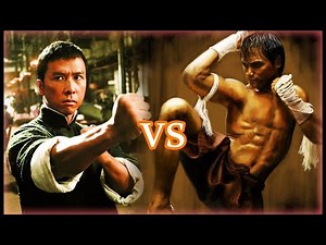 Ip Man (Donnie Yen) VS Tony jaa - Fight Scene In Elevator