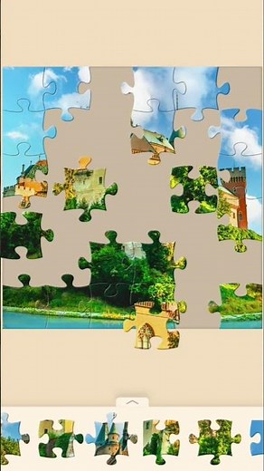 Magical Castle Puzzle 🏰 Can You Solve It in Seconds? | 36 Pieces Challenge 😱
