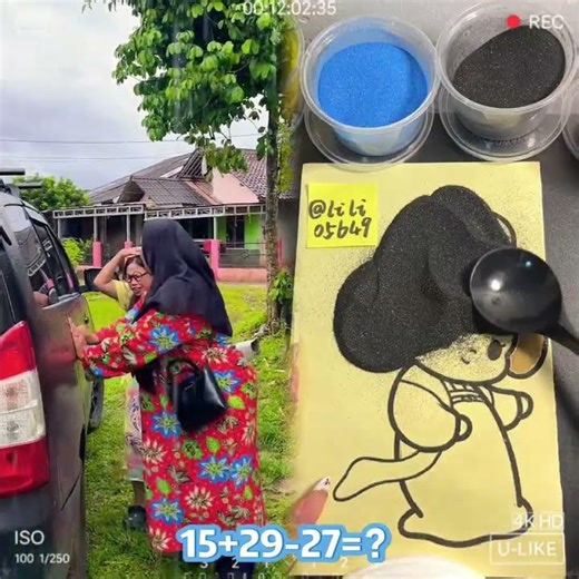 Ayu, can you open the car door?