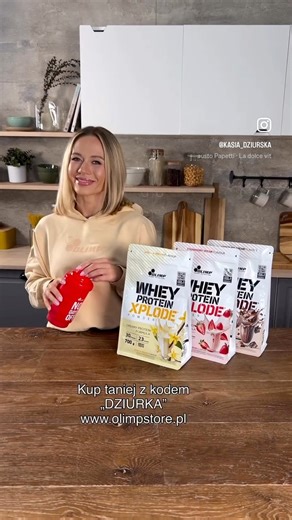 [REKLAMA] #olimpad @olimp_nutrition_pl Olimp Whey Protein Xplode Powder — eksplozja smaku i wartościowego białka w trzech pysznych odsłonach: 🍓 truskawka, 🍫 czekolada, 🤍 wanilia! Smacznie, zdrowo i wygodnie! To prawdziwa eksplozja pysznych protein, idealna o każdej porze dnia — na śniadanie, w pracy, w szkole czy w podróży. Sięgnij po nią zawsze, gdy masz ochotę na coś słodkiego albo chcesz szybko zaspokoić głód. 🥤 Każda porcja (30 g) dostarcza aż 15 g wysokiej jakości białka, które wspiera 