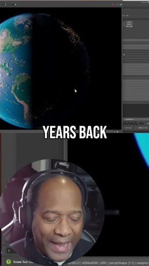 Realistic Earth Through Code: Layers & Lighting #shorts