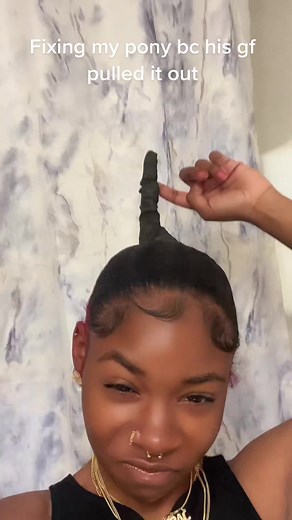 LIKE LITERALLY 2 hrs after I got it , this is insaneeeeee 🥺💔 & yes I dyed my hair 🥺 ❤️ #fypシ #greenscreen #viral #trending #blackgirltiktok #LAnd