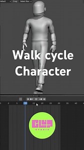 Walk cycle essential poses animation #blendergameengine #walkcycle #3danimation #blendertutorial