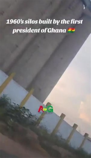 “Giant concrete silos in Tema, built in the 1960’s by Kwame Nkrumah as part of his government’s Industrialization and agricultural self sufficiency effort. They were managed under the Tema Food Complex Corporation and were primarily intended to store cocoa, regulate price and to stockpile supplies for export stability. Ghana was then, the world’s top producer of cocoa, accounting for over 40% global output. They had a planned capacity of about 200,000 tonnes and cost around £8.5million After the