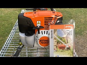 How to do a tuneup on a Stihl FS91R, 111R, 131R 4-mix trimmers