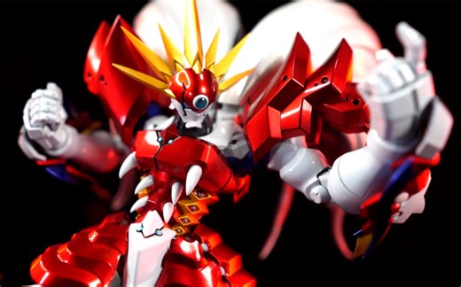 [可动白毛]千值练10月底出货 RIOBOT 机战OG 红之修罗神Ialdabaoth 玩家实物介绍