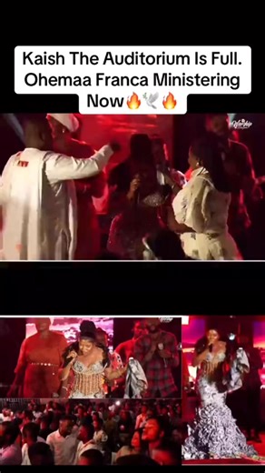 The Auditorium Is Full 🔥🙏, Ohemaa Franca Ministering Now At Her Mega Program My Worship My Weapon | Adjei Gyasi