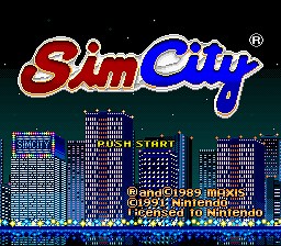SimCity (SNES) - online game | RetroGames.cz