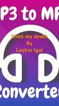 Until my death - Leykin Igal