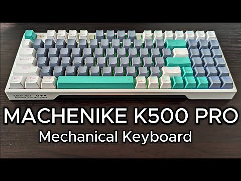 Machenike K500 Pro Mechanical Keyboard Review | Gaming Test |