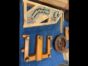 Offenhauser and Meyer & Drake Indy Car Engine Component Original Wooden Patterns!