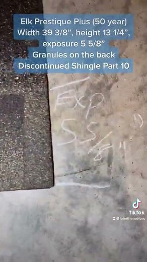 Discontinued Shingles Part 10 - Elk Prestique Plus