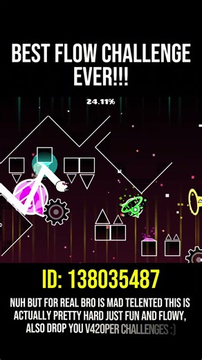 THIS FLOWS WAY TOO WELL 💀 #geometrydash #gdupdate #gd #shorts