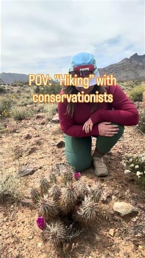 POV Hiking with conservationists