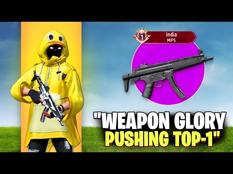 MP5 Weapon Glory Top Pushing 🔥 New Skill Combination