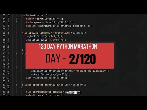 120 Days of Python Challenge (Day 2): Escaping Tutorial Hell
