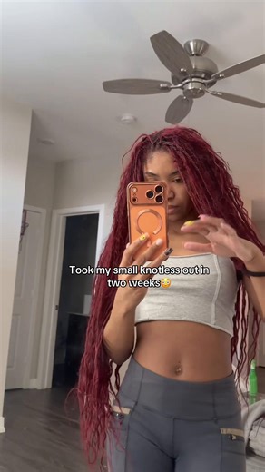 How I Managed My Bald Spot While Braiding Red Hair