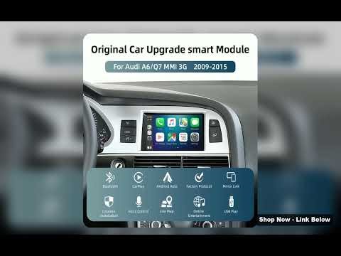 Best Ezonetronics Oem Screen Upgrade Spec Features Decoder Box For Audi A6 Q7 2009 2015 6 5