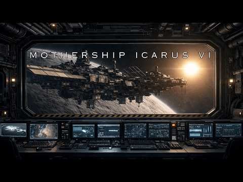 Mercury Mothership Icarus VI | Space Ambient Music for Focus, Relax & Sleep | 6 Hours | 4K
