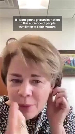 At the end of our conversation together, we asked Sharon Eubank what advice she would give someone who is feeling energized and wanting to get started in doing what they can to help those around them. We were so honored that she gave this advice specifically to the Faith Matters audience. You can listen to the full conversation, where Sharon shares even more practical guidance, clarity, and wisdom, in “Beyond Thoughts and Prayers” anywhere you find the Faith Matters podcast. | Faith Matters