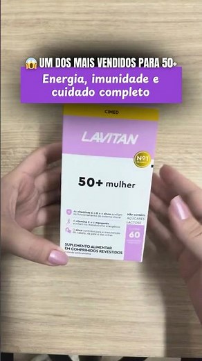 Lavitan 50+ Mulher Funciona? Vale a Pena #suplementos #saúde #autocuidadofeminino