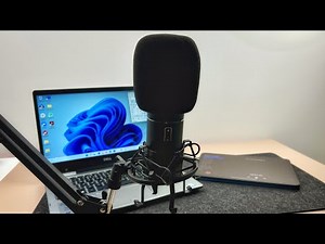 Tonor Q9 USB Condenser Microphone - Unboxing , Setup & Review