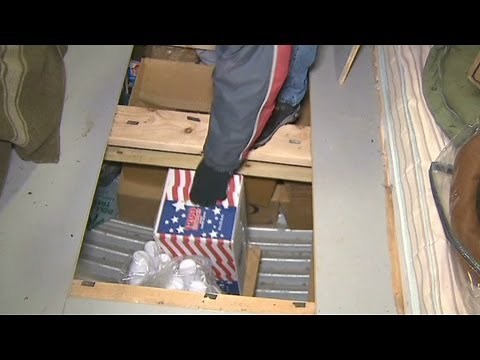 Man builds $65 thousand doomsday bunker