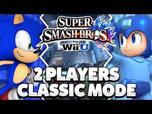 Super Smash Bros. Wii U - Sonic & Megaman Classic Mode [1080p HD]