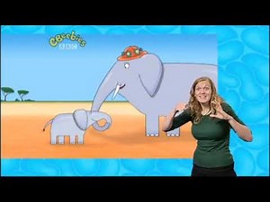 CBeebies mama mirabelle's home movies sign zone