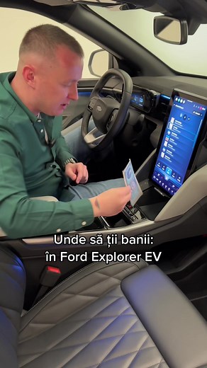 Ford Explorer EV: Prototip cu Dotarea Inedită