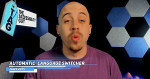 JAWS 2025 now features automatic language switching, making it easier to navigate multilingual content with fewer manual adjustments. Learn how to configure it and maximize accessibility. For a deeper dive into assistive technology, join my exclusive accessibility courses and community today: https://theaccessibilityguy.com/community/ #JAWS #Accessibility #ScreenReader | The Accessibility Guy