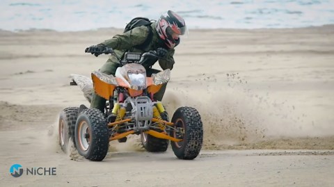 Niche Brake Pad for Harley-Davidson V-Rod Semi-Metallic Motorcycle 4 Pack 519-KPA2423D