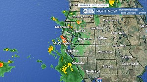 RADAR | 3:30 AM radar loop shows some rain still impacting the coast and moving northwest. Most of this will be gone before the morning commute. | Denis Phillips