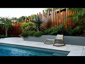 PRIVACY FENCE FOR POOL DESIGN IDEAS | 10 BEST FENCING MATERIALS FOR BACKYARD SWIMMING POOL