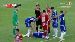 49K views · 242 reactions | Sepsi are și ea om eliminat cu FCU Craiova. Cosmin Matei îl faultează dur pe Paramatti și pleacă mai repede la vestiare | Prima Sport | Facebook