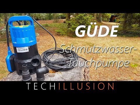 🛠GÜDE submersible dirty water pump tested - Güde GS4000 - Review & Test